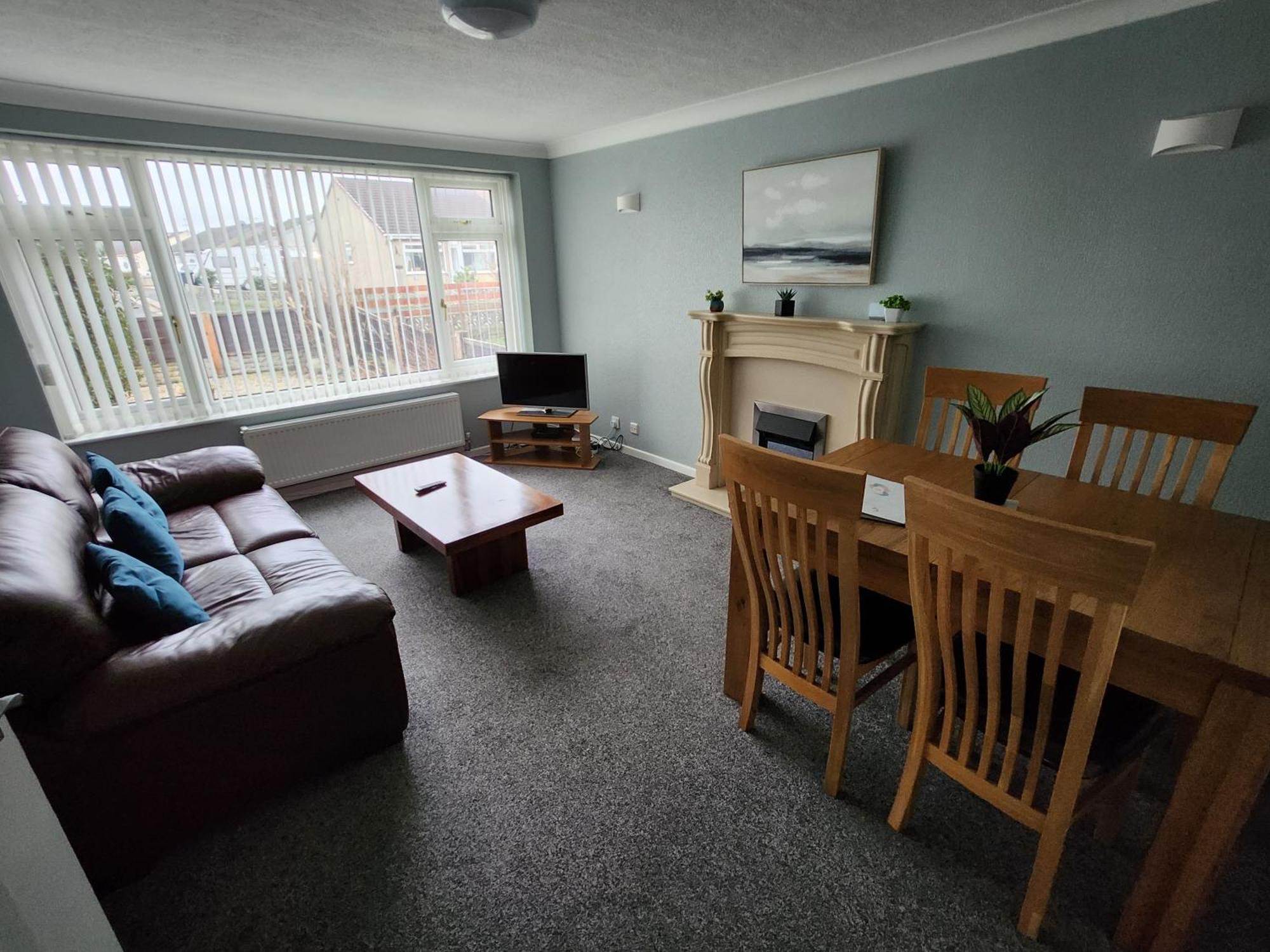 Quiet Ground Floor Apartment With Parking Morecambe Exterior foto